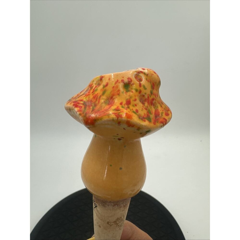 Lot Of 2 Vintage Plant Waterers Mushroom Frog - Picture 6 of 9